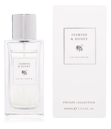 elegant jasmine and honey perfume.